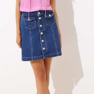 Loft Denim Skirt